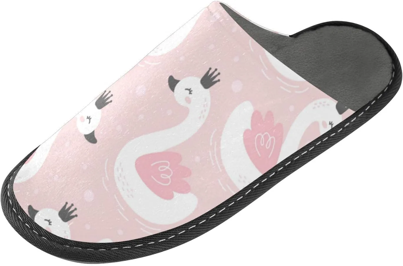 Spa Slippers Indoor House Fuzzy Slippers Soft Memory Foam Non-Slip Home Slipper Winter Shoes For Bedroom Hotel Travel 4-11