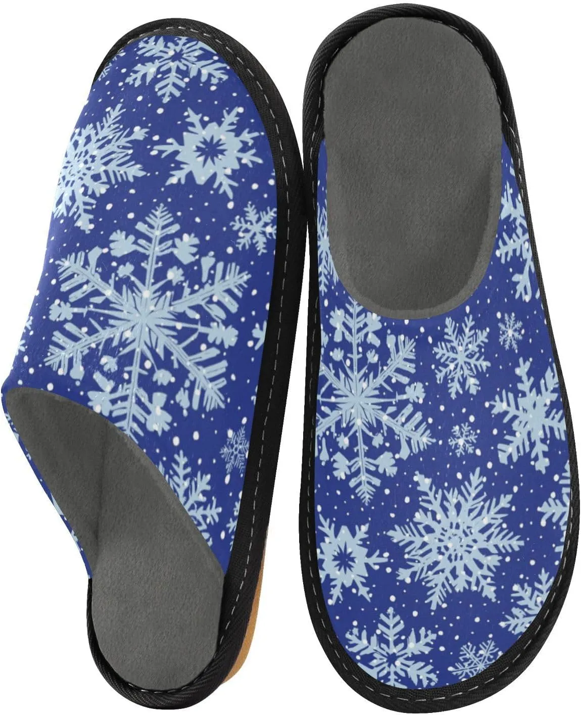 Spa Slippers Indoor House Fuzzy Slippers Soft Memory Foam Non-Slip Home Slipper Winter Shoes For Bedroom Hotel Travel 4-11