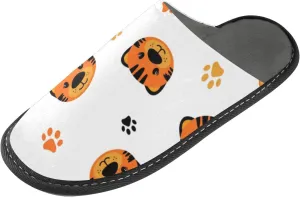 Spa Slippers Indoor House Fuzzy Slippers Soft Memory Foam Non-Slip Home Slipper Winter Shoes For Bedroom Hotel Travel 4-11