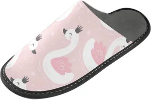 Spa Slippers Indoor House Fuzzy Slippers Soft Memory Foam Non-Slip Home Slipper Winter Shoes For Bedroom Hotel Travel 4-11