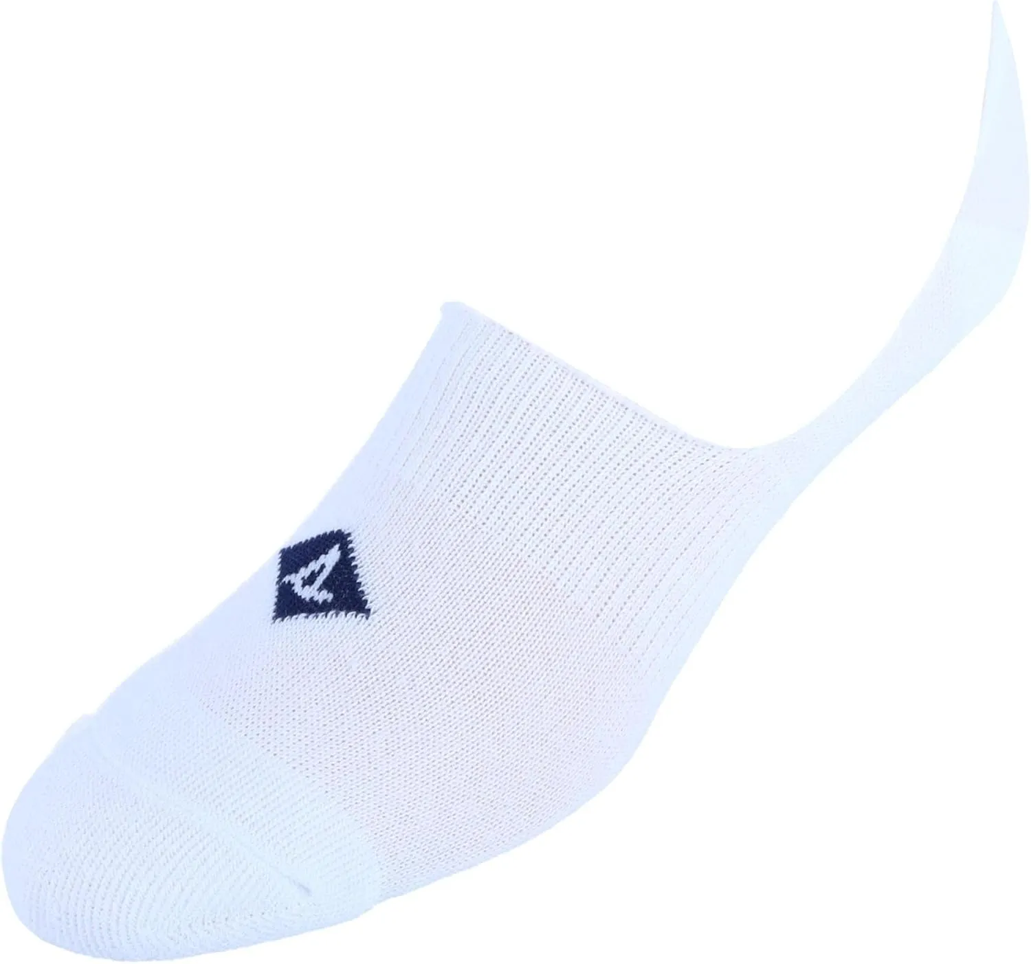 Sperry Men's Recycled Cushioned Sneaker Liner Socks-6 Pair Pack-Repreve Arch Support and No Slip Heel Gripper