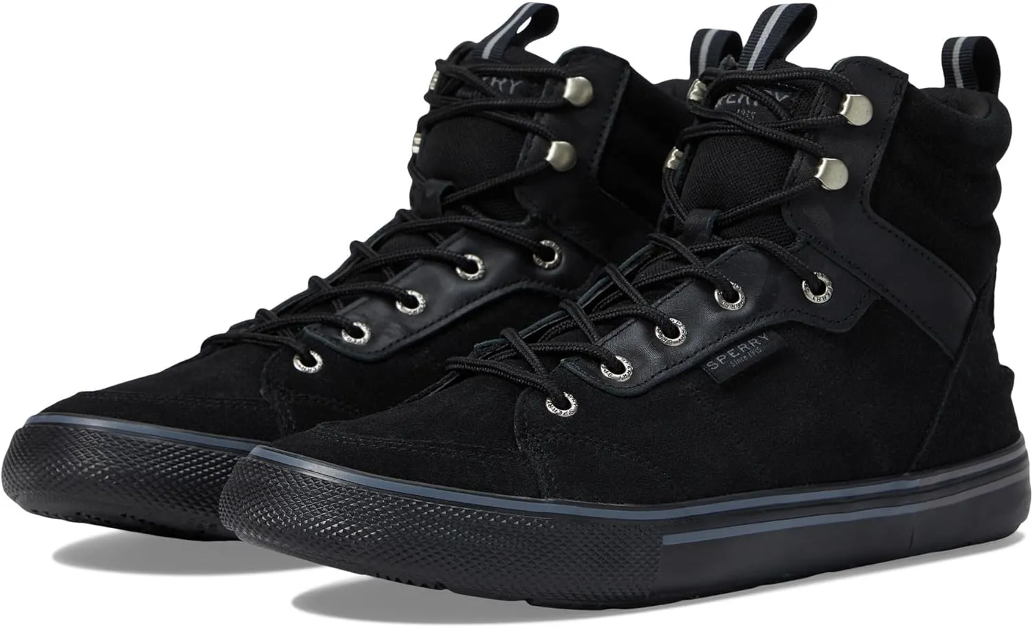 Sperry Men's Striper Storm Hiker Hiking Shoe, Black, 7.5