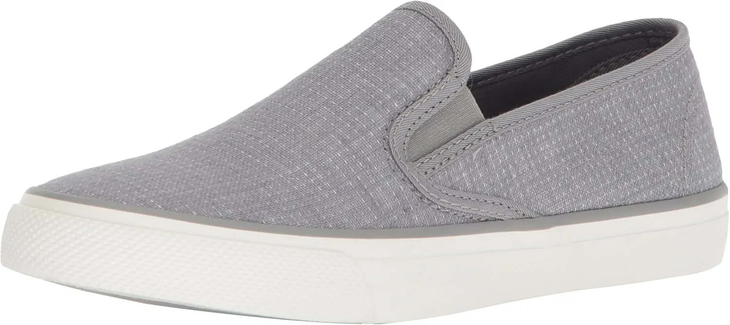 Sperry Unisex-Adult Seaside Two-Tone Linen Sneaker