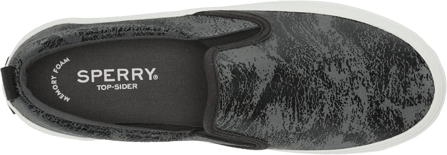 Sperry Women's Crest Twin Gore Leather Sneaker