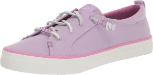 Sperry Women's Crest Vibe SeaCycled Sneaker, Lavender, 5.5