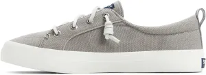 Sperry Women's Crest Vibe Sneaker, Grey, 5.5