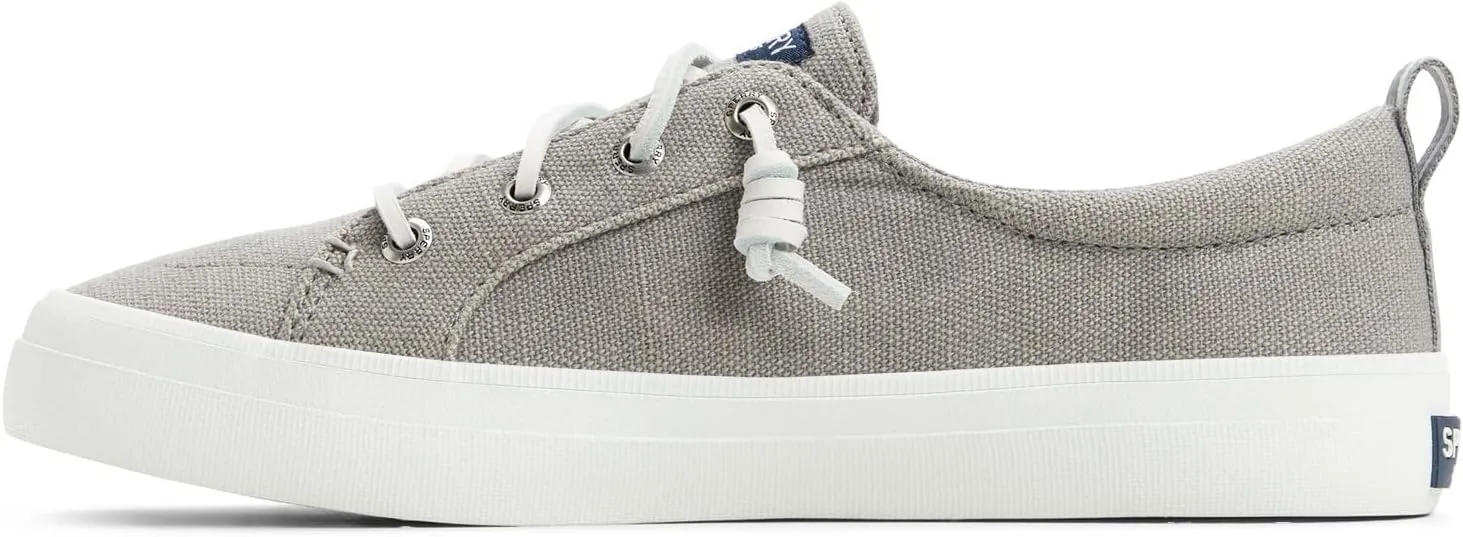 Sperry Women's Crest Vibe Sneaker, Grey, 5.5