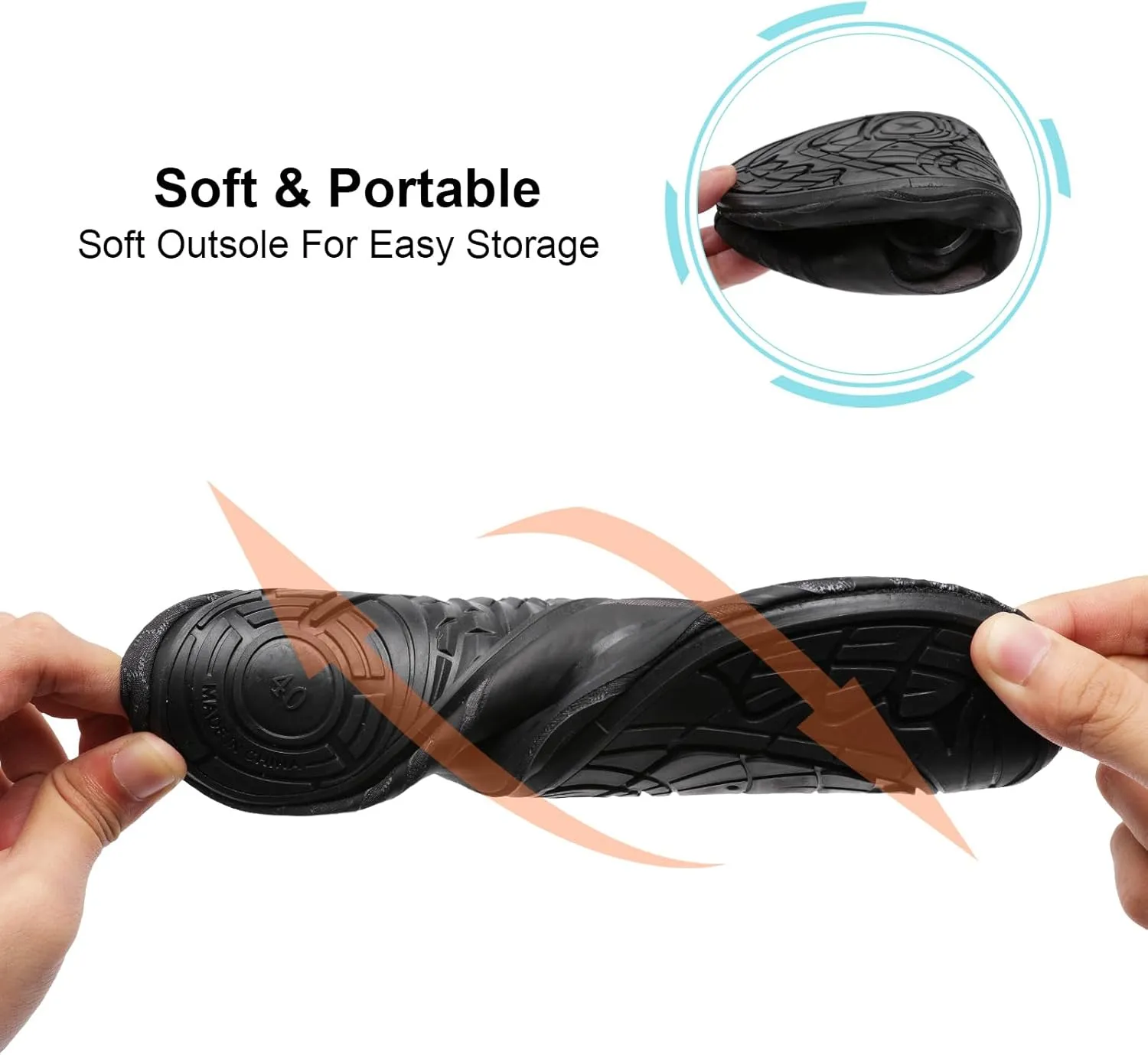 Spesoul Water Shoes for Women Men Quick Dry Aqua Socks Water Sneakers Outdoor Beach Swim Shoes