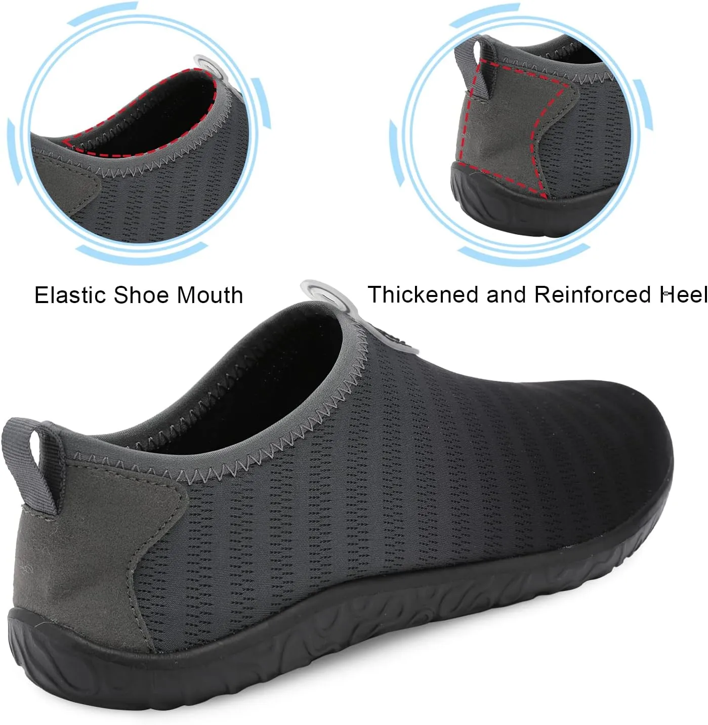 Spesoul Womens and Mens Water Shoes Breathable Quick Dry Soft Barefoot Aqua Socks for Hiking Swim Beach Surf Yoga Sport