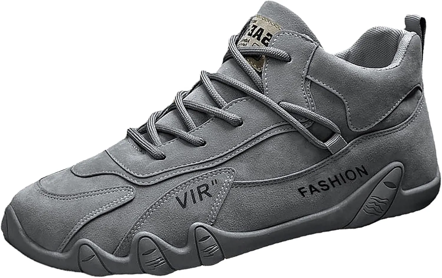 Sports Shoes for Men Popular Labor Work Shoes Wear High Top Board Shoes Casual Leisure Mens Slip on Casual Shoes Size 13 Men'