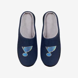 St Louis Blues Memory Foam Slide Slipper
