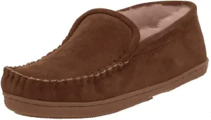 Staheekum Men's Plush Shearling Lined Slipper