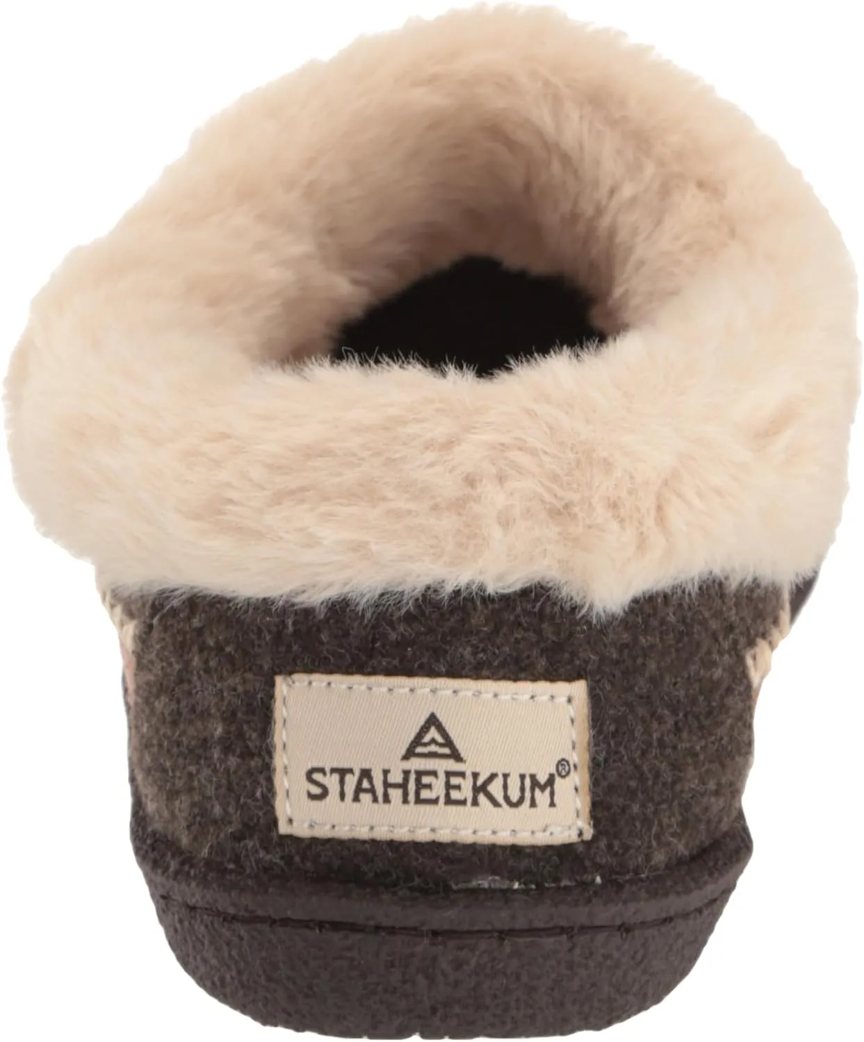 Staheekum Women's Plush Lined Slipper with Memory Foam Insole