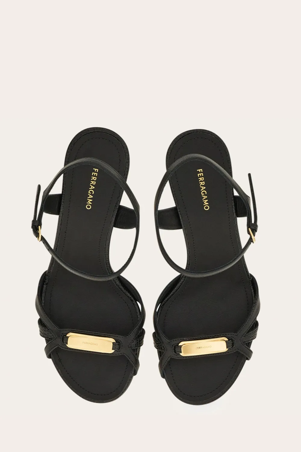 Strappy Sandal With New Vara Buckle