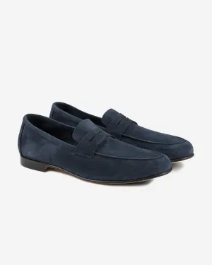 Suede loafer