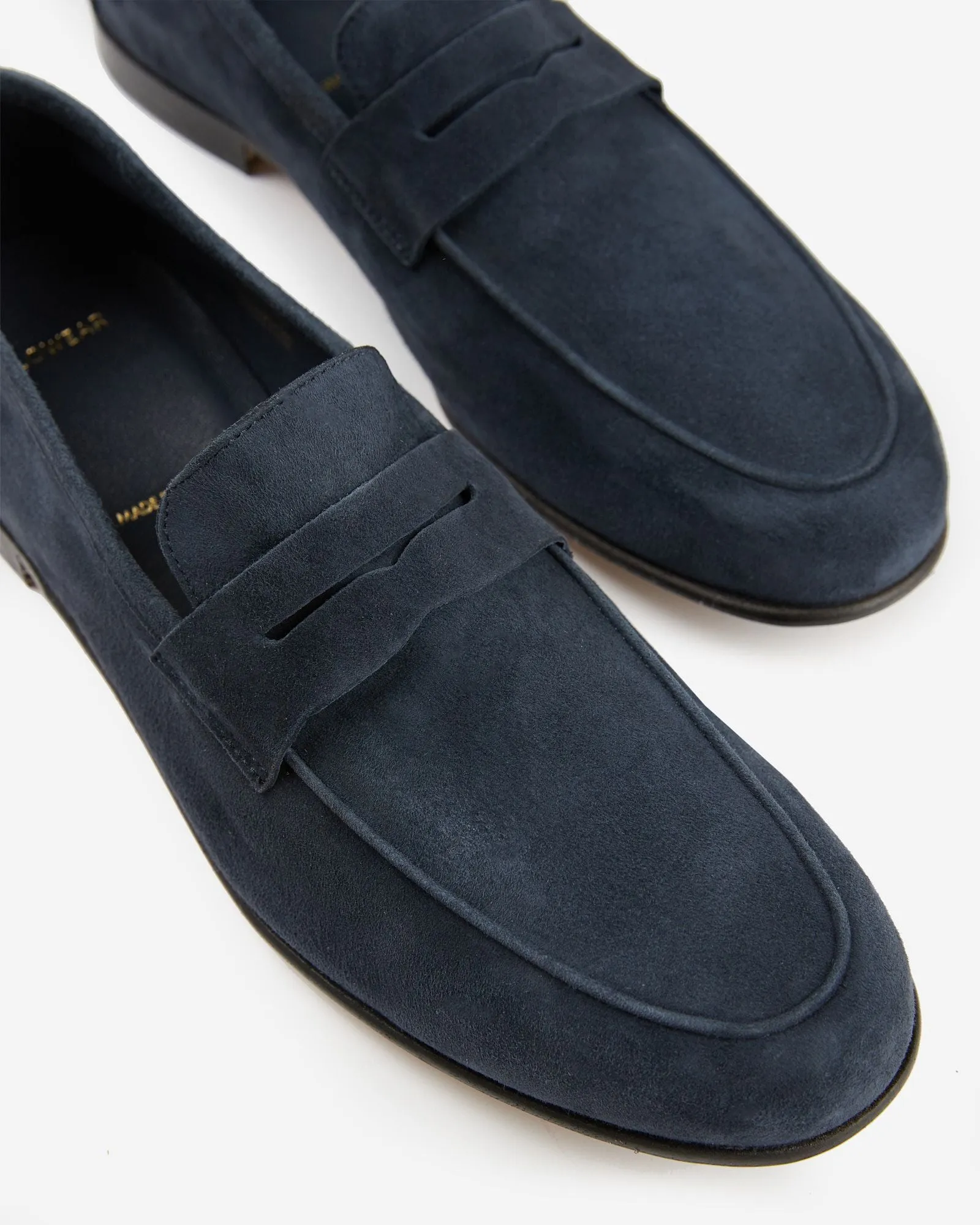 Suede loafer