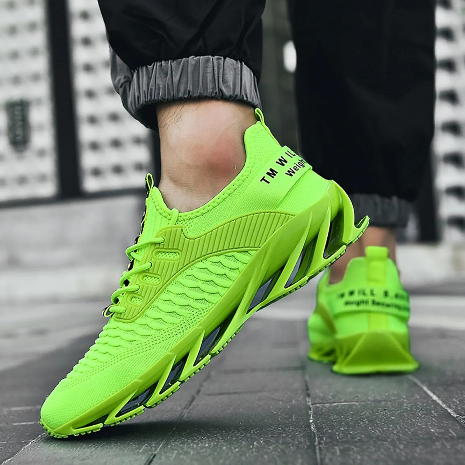 Tallboost Sneakers, Malaho Elev8 Shoes Mens, Height Boosting Shoes, Breathable Non-Slip Men's Shoes, Slip on Sports Sneaker
