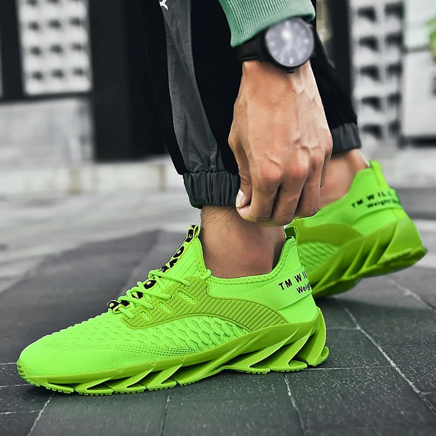 Tallboost Sneakers, Malaho Elev8 Shoes Mens, Height Boosting Shoes, Breathable Non-Slip Men's Shoes, Slip on Sports Sneaker