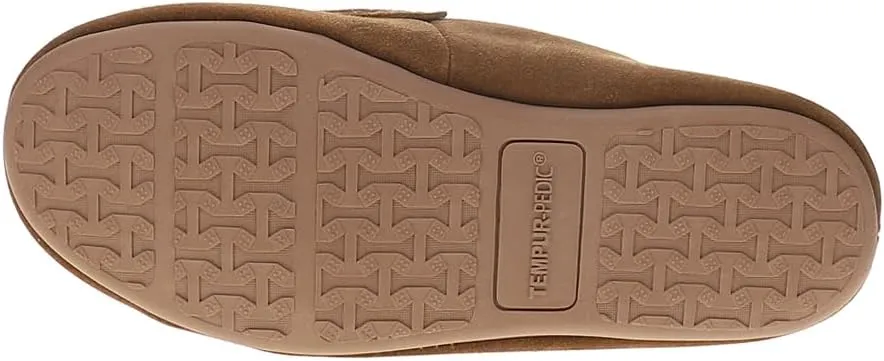 Tempur-Pedic Mens Tatum Moccasin Casual Slippers Casual - Brown