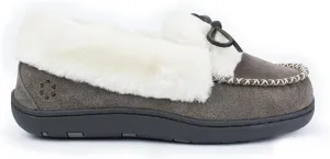 Tempur-Pedic Womens Laurin Moccasin Casual Slippers Casual - Black