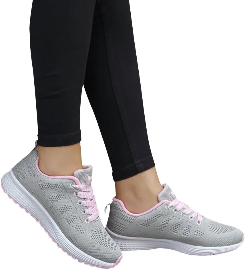 Tennis Shoes Womens Lightweight Comfortable Lace up Tennis Shoes Men Wide Width Dressy Casual Shoes Platform Sneakers Waterproof Tennis Shoe Cross Trainer Shoe