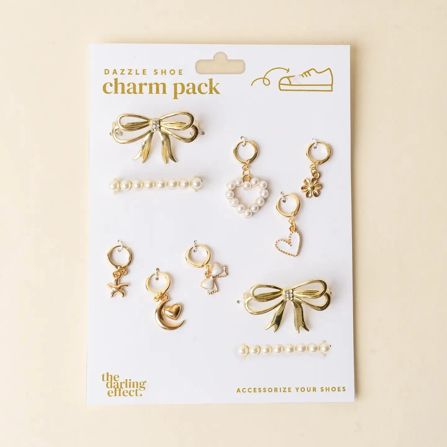 The Darling Effect - Dazzle Shoe Charm Pack, Fancy Flair