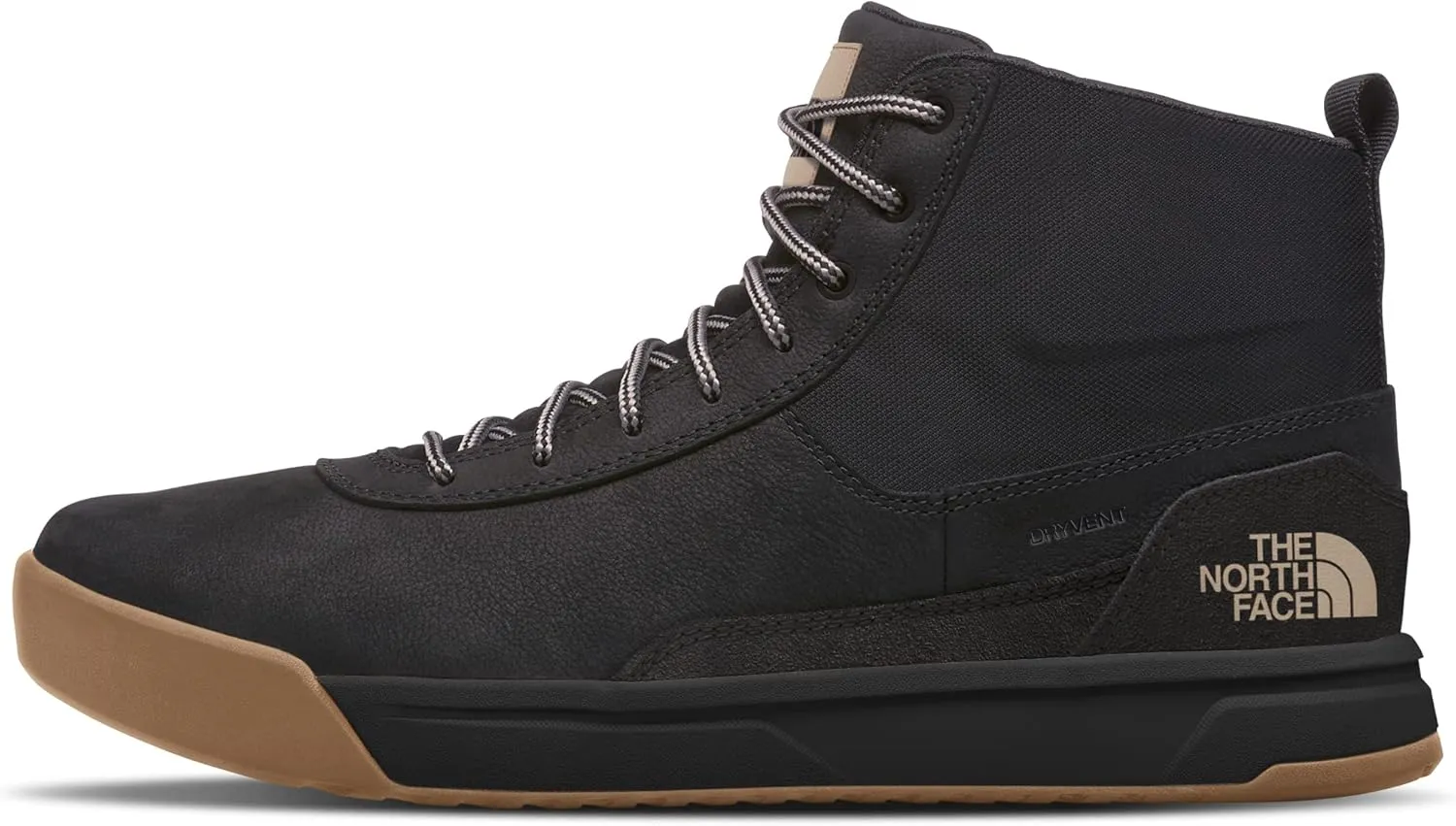 THE NORTH FACE Men's Larimer Mid WP, 9, TNF Black/Vintage Khaki