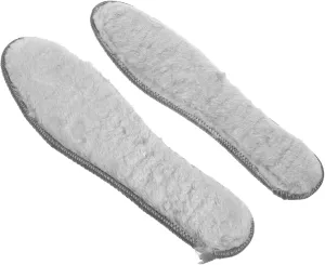 Thickened Insoles Winter Insoles Layer Furry Shoe Inserts for Boots Work Boots