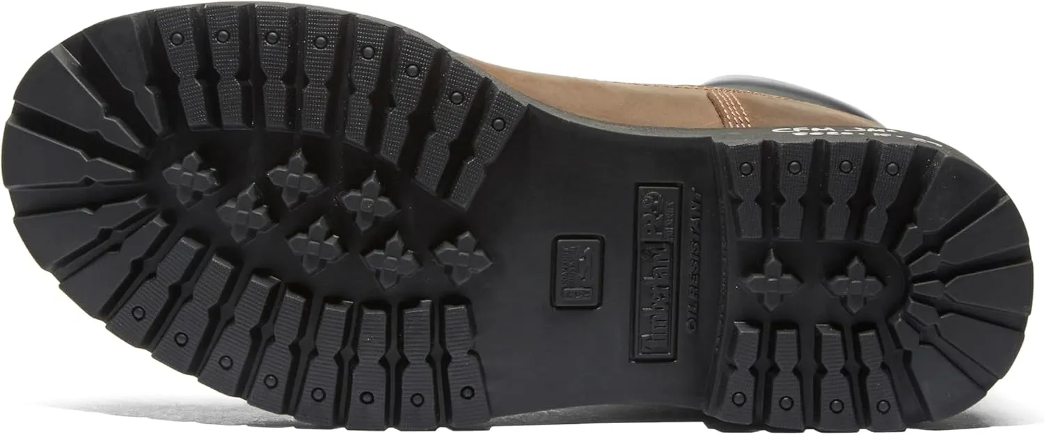 Timberland PRO Women's Direct Attach 6" Steel-Toe Waterproof Insulated Work Shoe