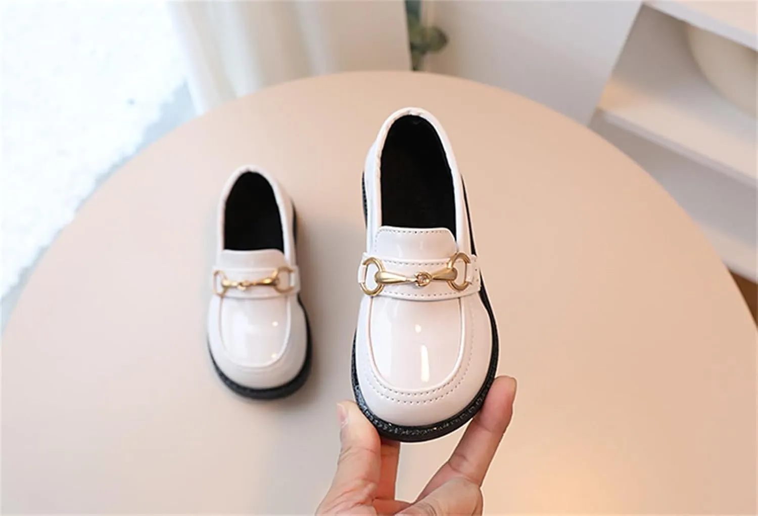 Toddler Boy’s Girl’s Dress Shoes Comfort Lace-Up Oxford School Uniform Shoes Loafer Flats