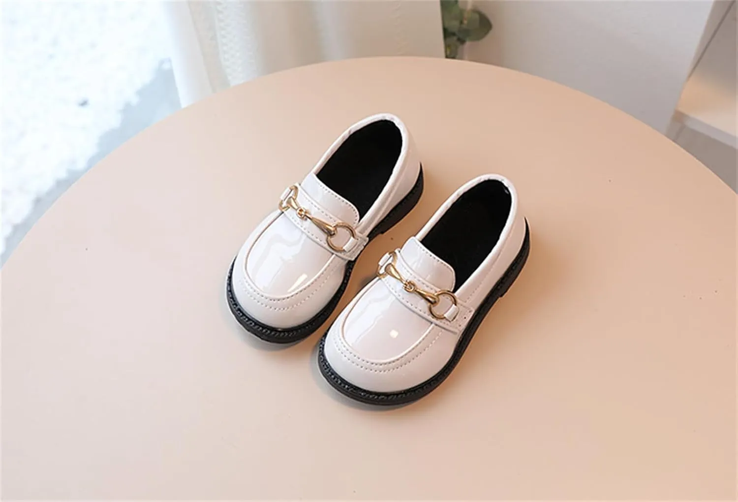 Toddler Boy’s Girl’s Dress Shoes Comfort Lace-Up Oxford School Uniform Shoes Loafer Flats