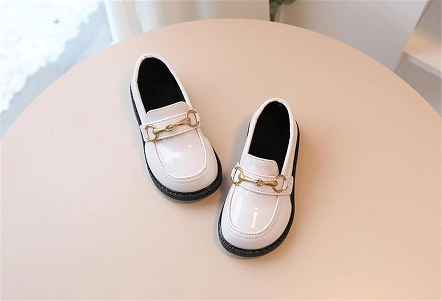 Toddler Boy’s Girl’s Dress Shoes Comfort Lace-Up Oxford School Uniform Shoes Loafer Flats