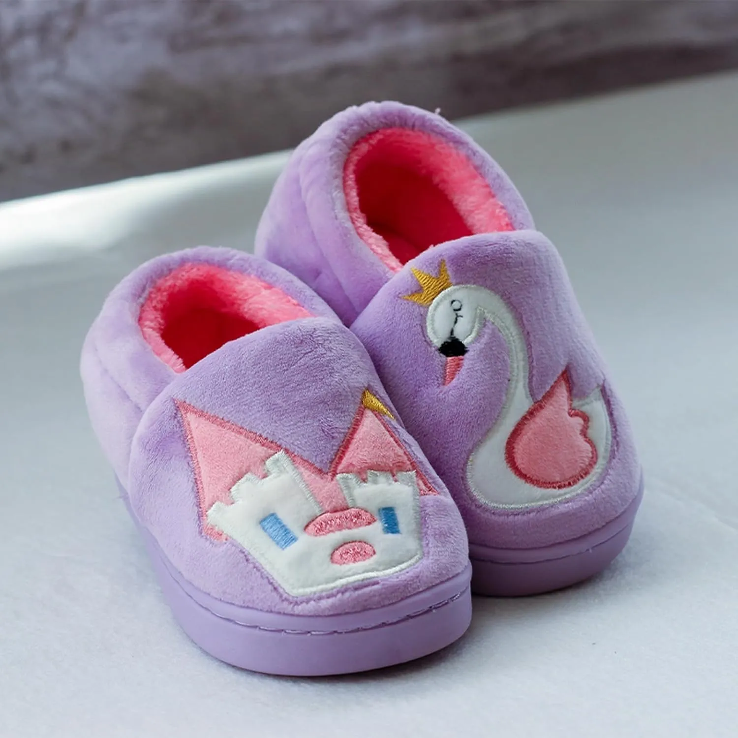 Toddler Slippers Girl Boy House Slipper Kids Winter Slipper Soft Plush Indoor Girls Boys Home Warm Slipper