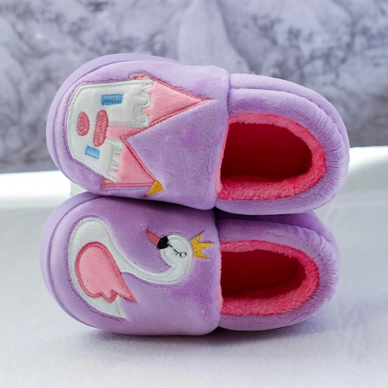 Toddler Slippers Girl Boy House Slipper Kids Winter Slipper Soft Plush Indoor Girls Boys Home Warm Slipper