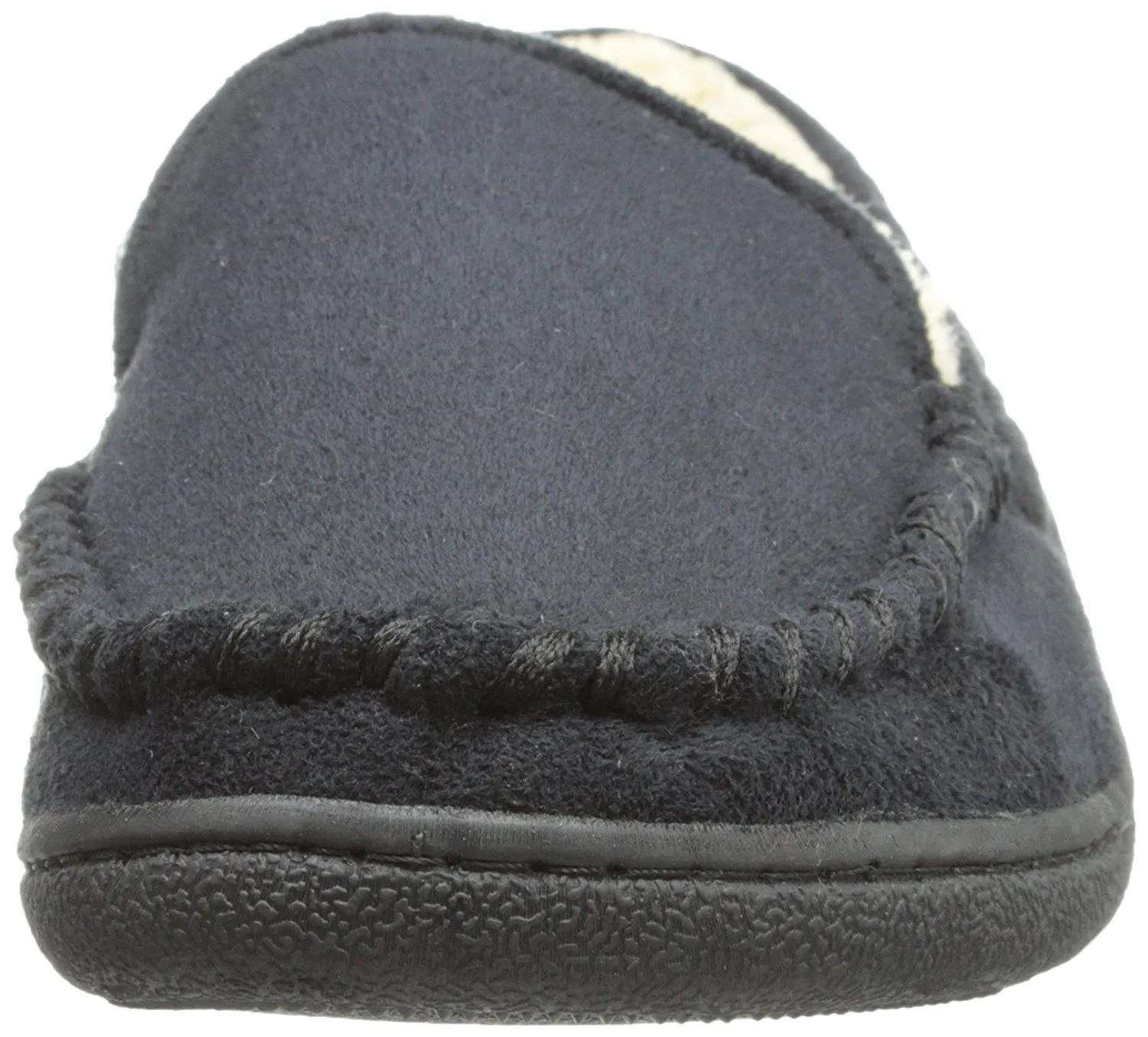 Totes Men's Microsuede Slipper with Sherpa Lining