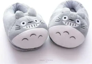 Totoro Plush Slippers