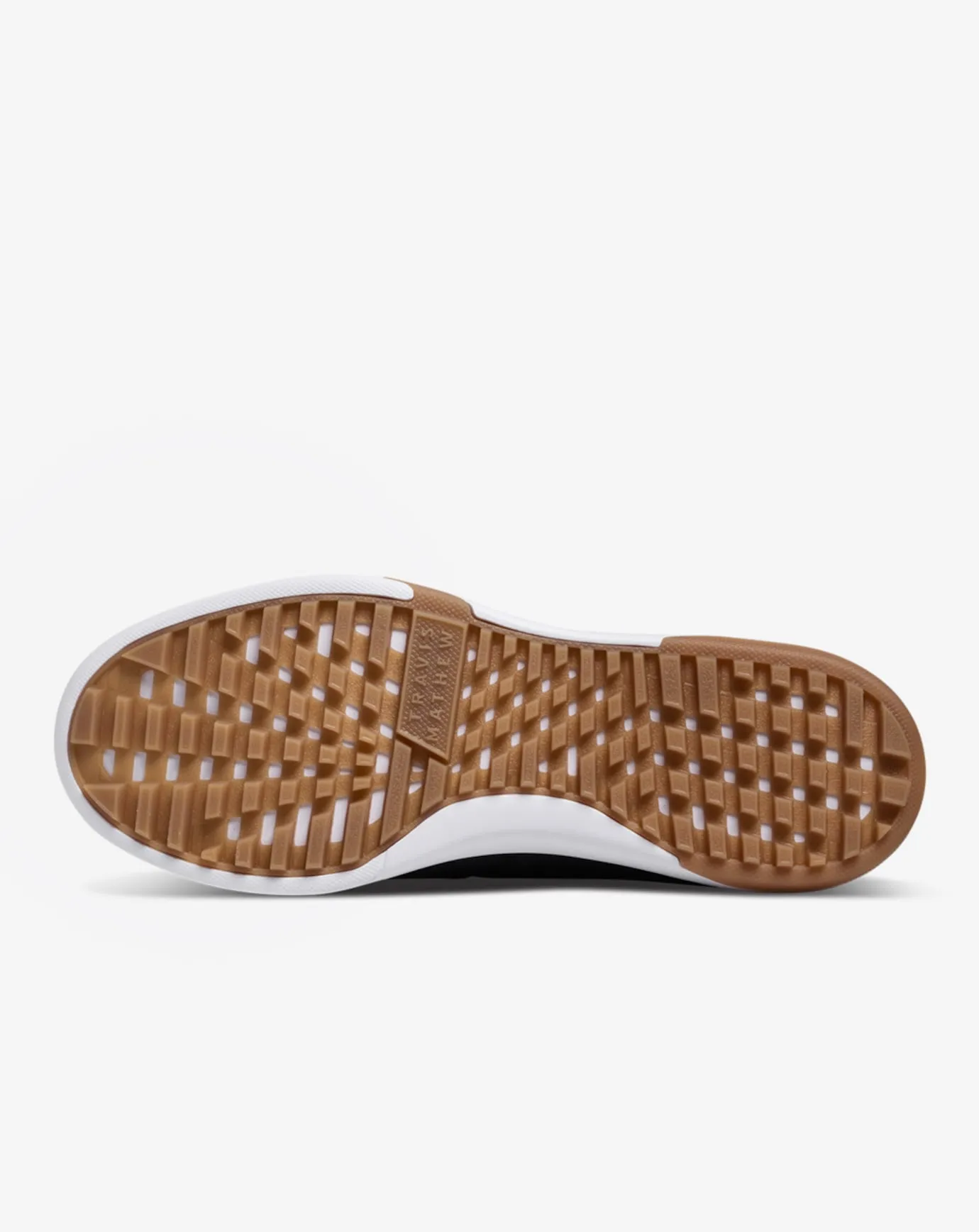 Travis Mathew Daily Pro Hybrid Plus Golf Shoe in Ebony/Almond