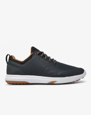 Travis Mathew Daily Pro Hybrid Plus Golf Shoe in Ebony/Almond