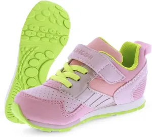 TSUKIHOSHI RACER Kids Shoes - Strap-Closure Machine-Washable Kids and Toddler Shoes with Wide Toe Box & Slip-Resistant, Non-Marking Outsoles, Ages 1-8