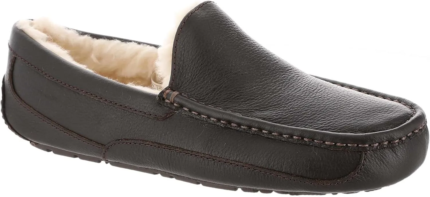 UGG Men's Leather Ascot Slipper