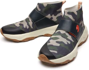 UIN Men's Walking Travel Shoes Slip On Outdoor Non-Slip Lightweight Comfort Hiking Sneaker Cazorla