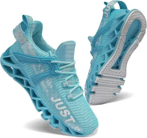 UMYOGO Women's Running Shoes Non Slip Athletic Tennis Walking Blade Type Sneakers