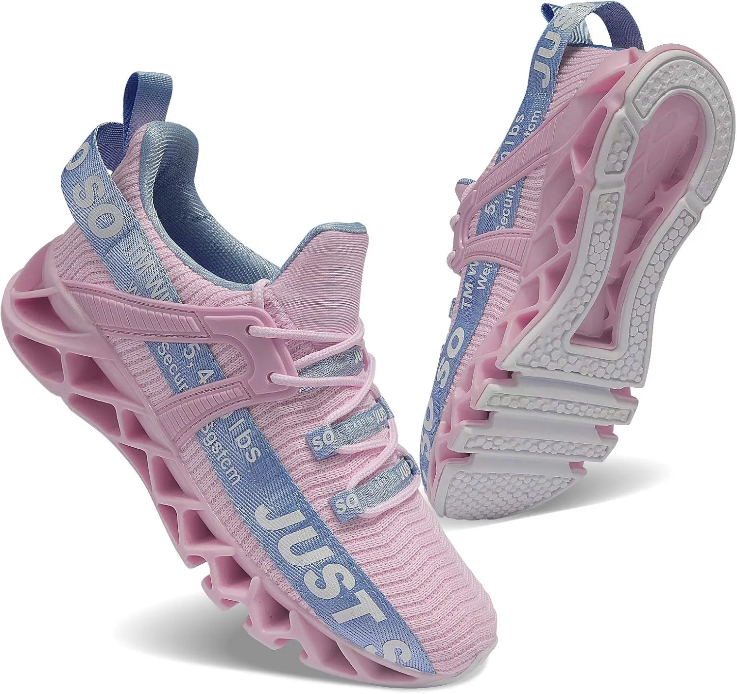 UMYOGO Women's Running Shoes Non Slip Athletic Tennis Walking Blade Type Sneakers