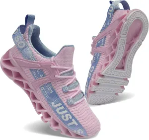 UMYOGO Women's Running Shoes Non Slip Athletic Tennis Walking Blade Type Sneakers