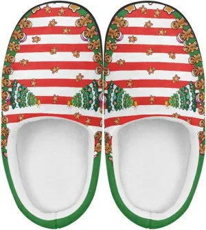 Unisex Kids Cute Cotton Slipper Winter Slipper Cozy Warm Plush Slipper Indoor Shoes Non-Slip Fleece Slipper US 9-15