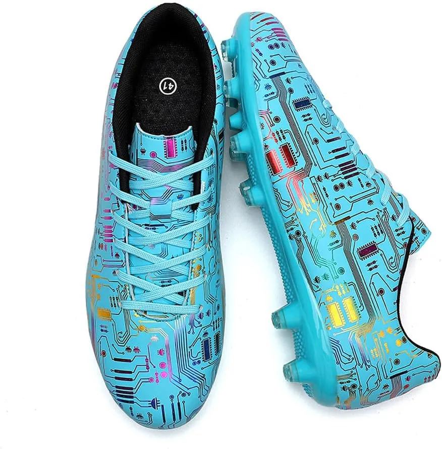 Unisex Low Top AG Sports Soccer Cleats Training Shoes Non-Slip Wear Resistant Football Shoes