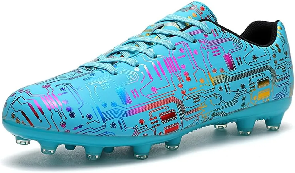 Unisex Low Top AG Sports Soccer Cleats Training Shoes Non-Slip Wear Resistant Football Shoes