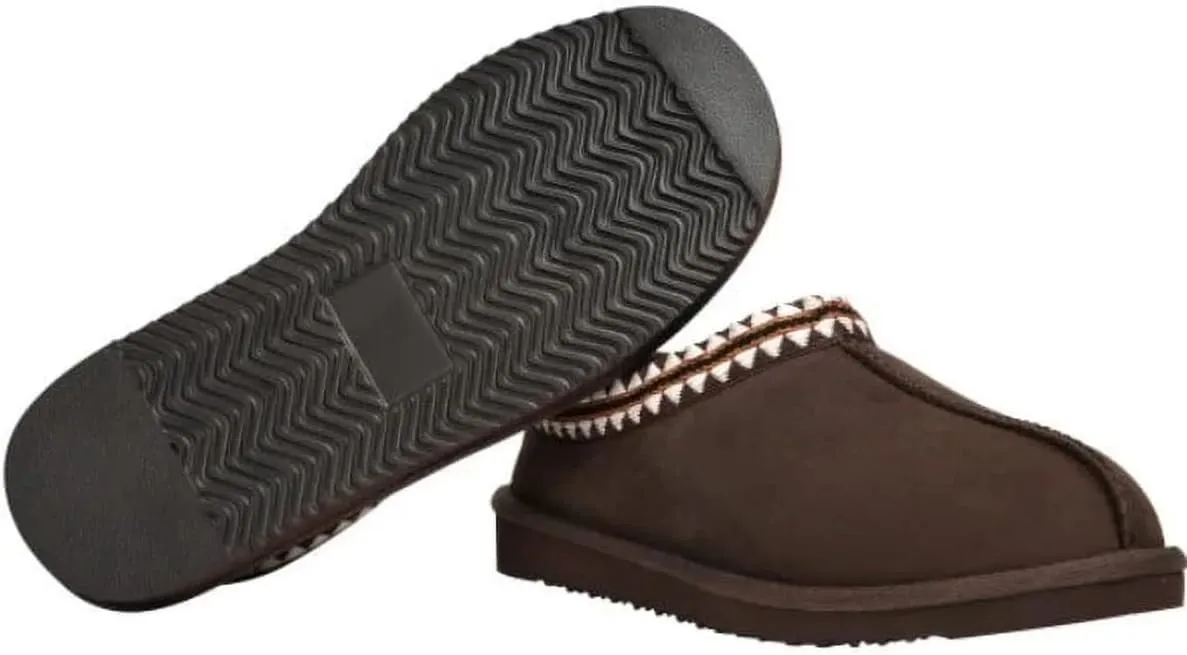 Unisex Shearling Slipper Havane