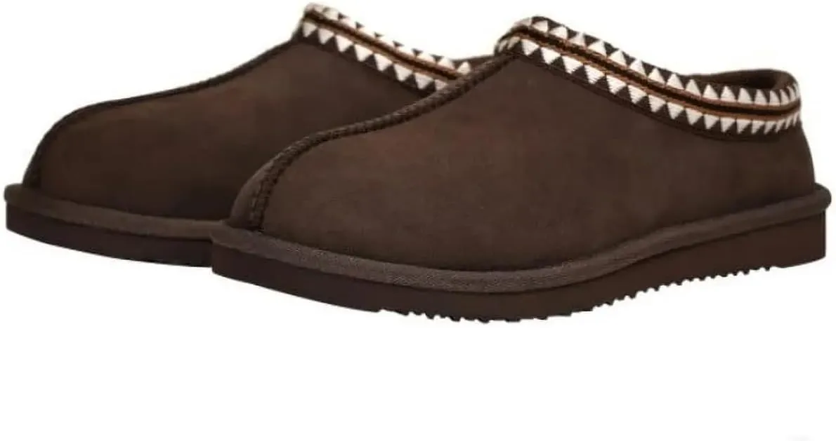 Unisex Shearling Slipper Havane