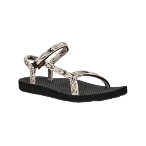 Universal Slim Sandal in Archive Wings White/ Black by TEVA